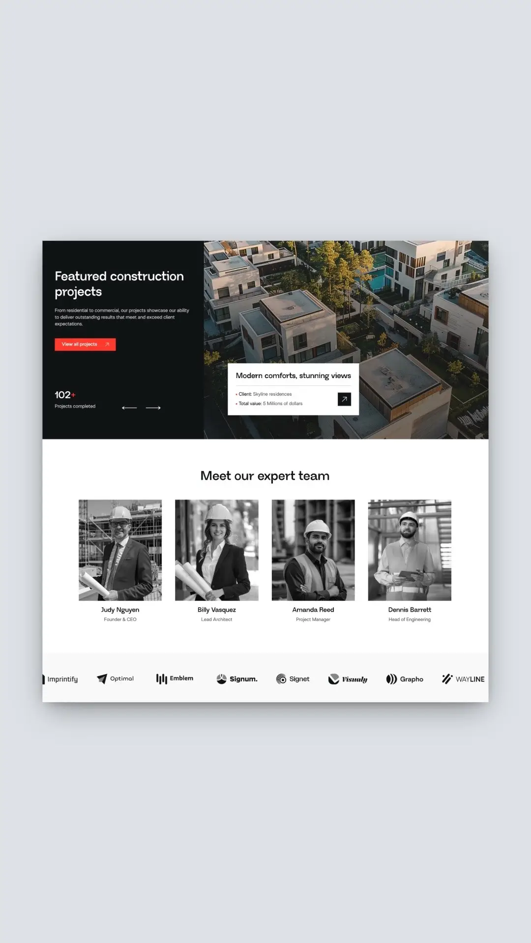 Brixwave projects page