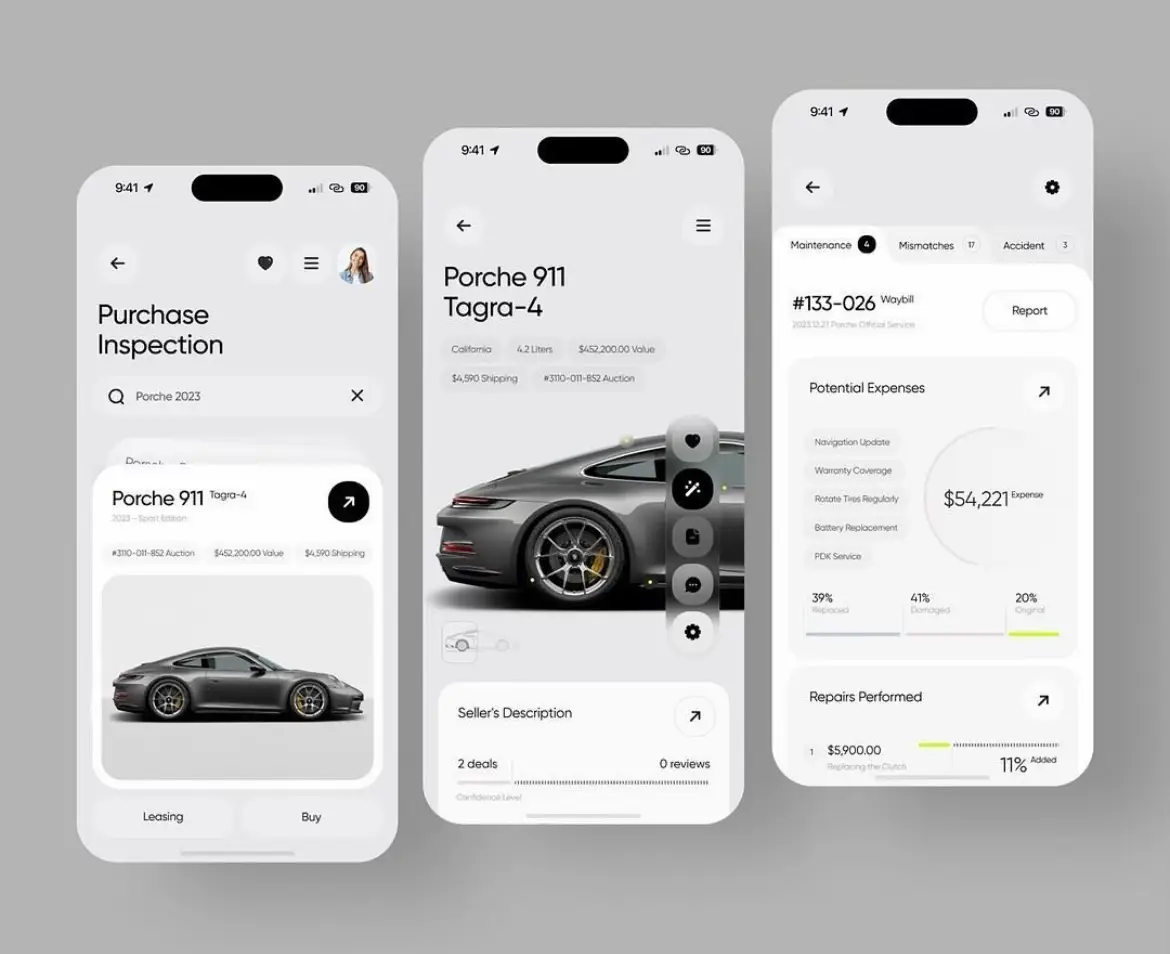 Car inspection app