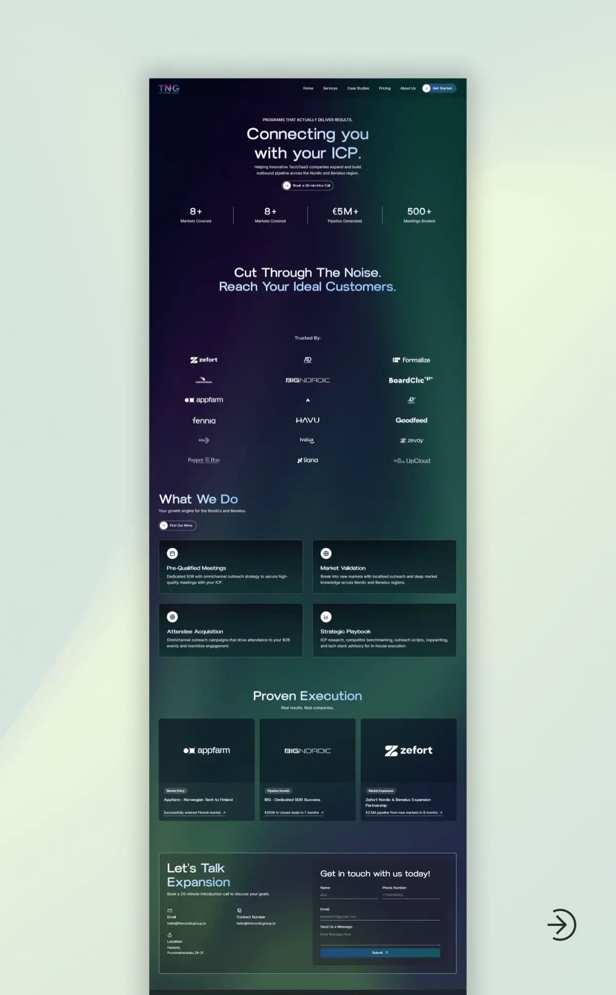 TNG programs page